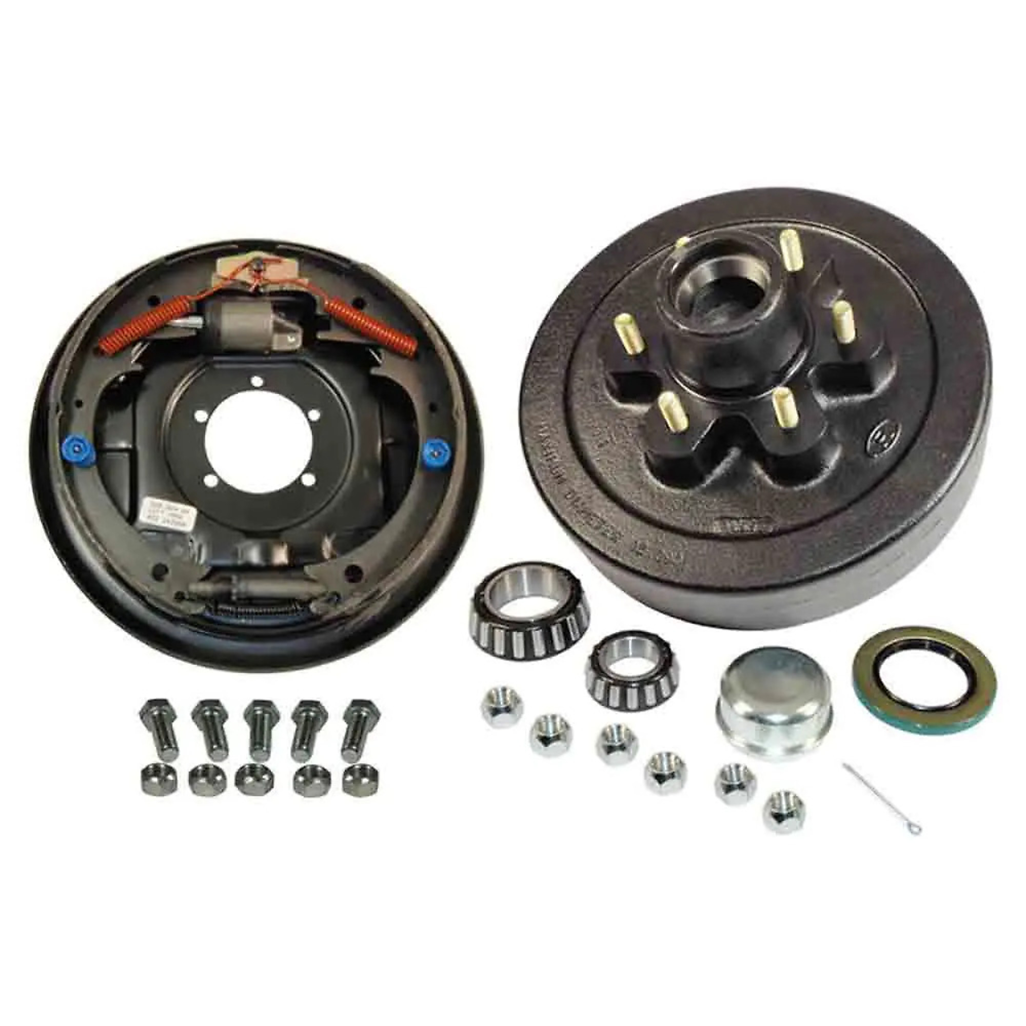 Rigid Hitch, Hydraulic Drum Brake Kit, Driver Side, 12in, 6-Bolt on 5.5 inch Circle, Model# BPH1206HL